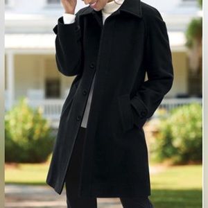 Appleseed’s Black Wool Coat (M)